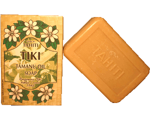 Tahitian Monoi and Tamanu Oil Bar Soap - Tiki